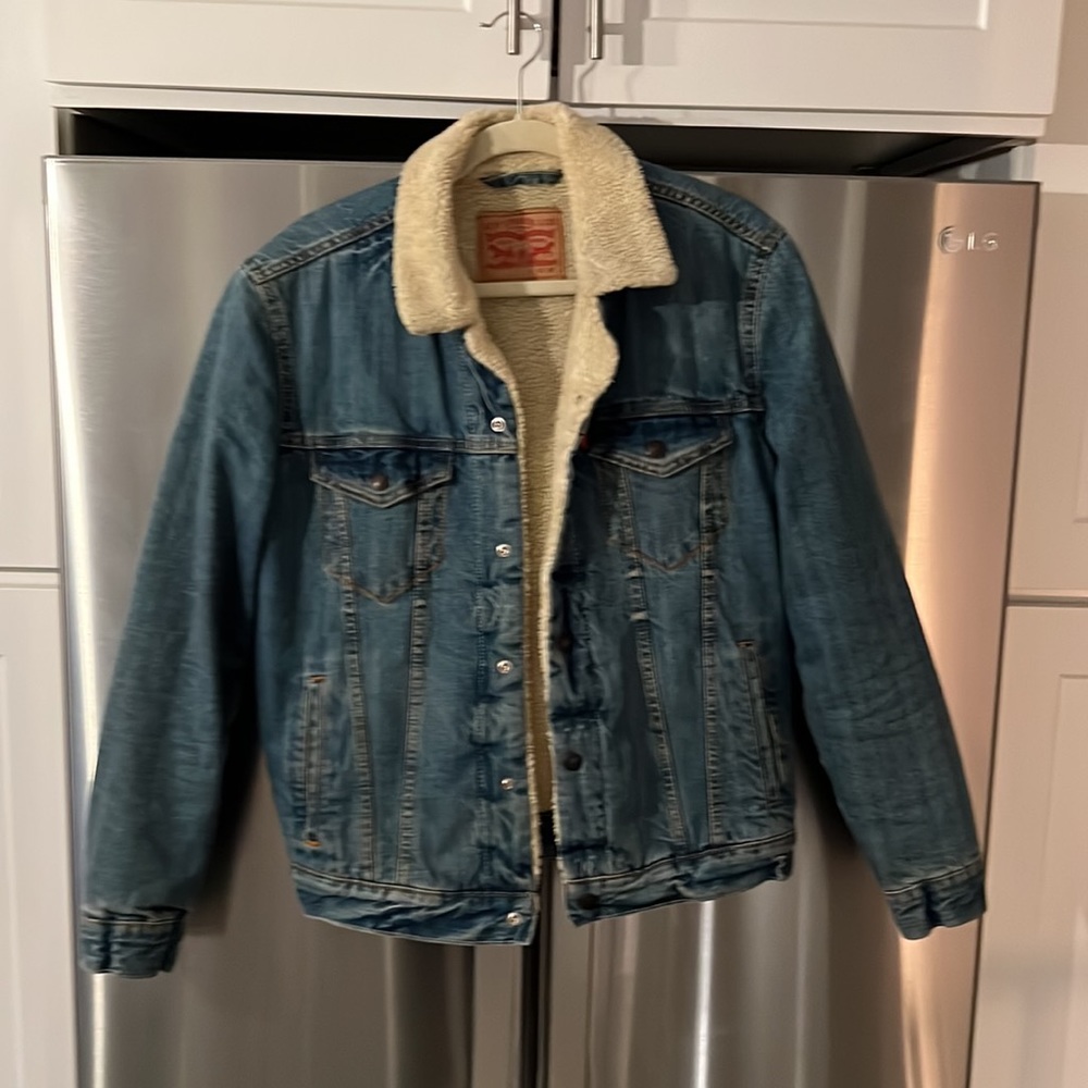 Levi Insulated denim jacket M
